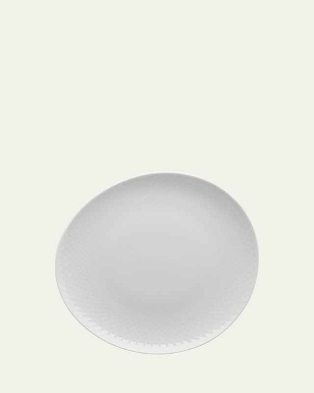 Junto White Salad Plate